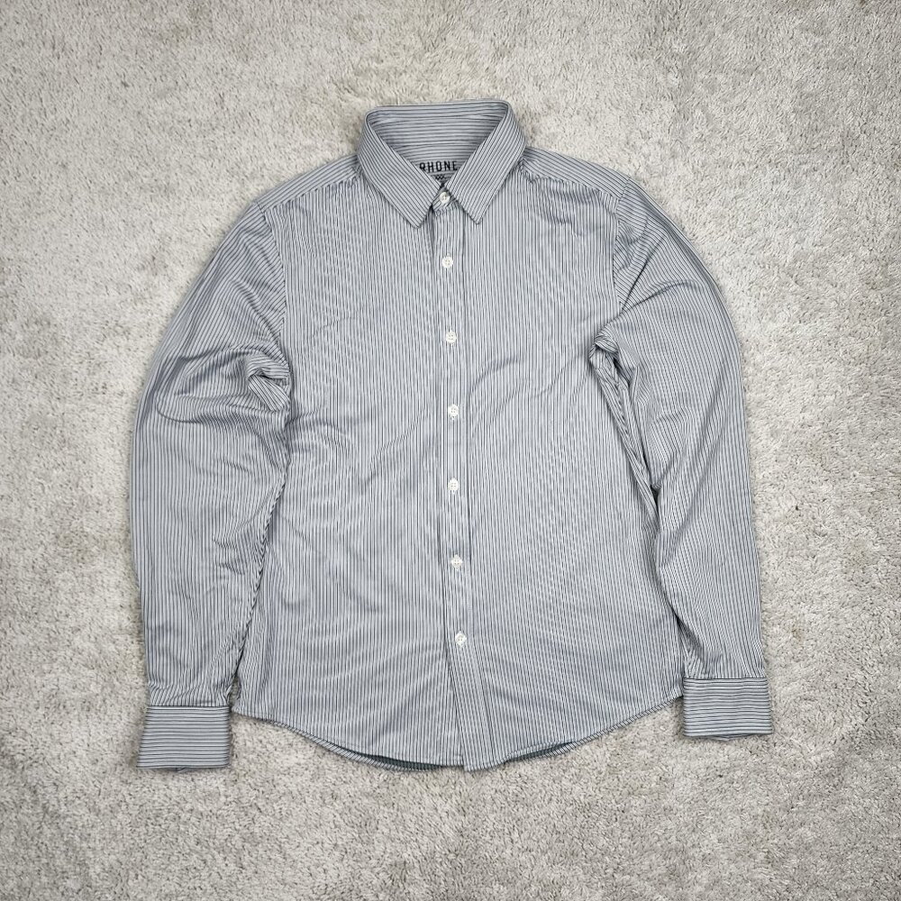 Rhone Commuter Shirt Mens Small Fine Italian Fabric Button Up Performance USA S